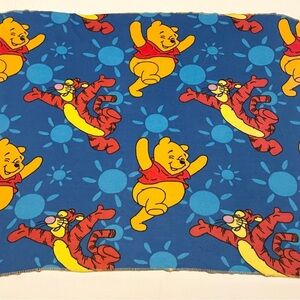 Vintage Winnie The Pooh Fleece Blanket Tigger